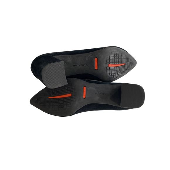 Rockport Total Motion Salima Women's Black Suede Pump sz 8 - Picture 9 of 11